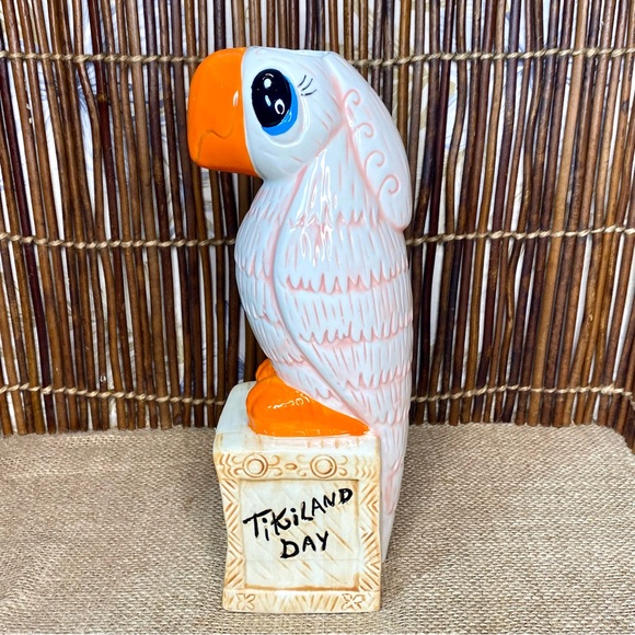 Rosita Parrot Tiki Mug Tiki Tony Adventureland Tikiland Enchanted Tiki Room Cup - Picture 8 of 12
